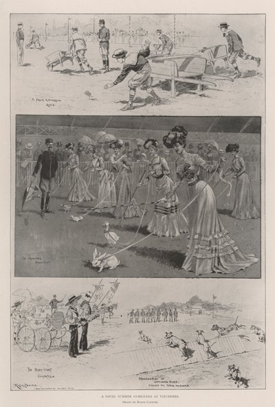 A Novel Summer Gymkhana at Vincennes by Ralph Cleaver